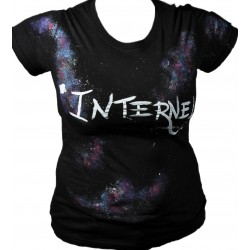 Tee-shirt femme galaxie internel