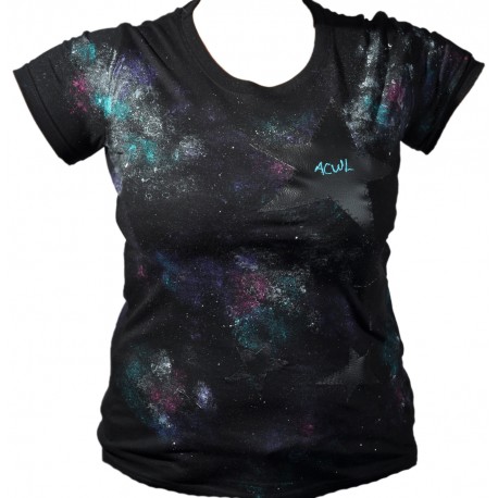 Tee-shirt femme galaxie