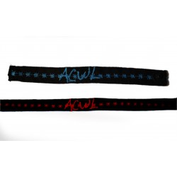  Black Bracelet - Star embroidery