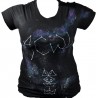 Tee-shirt femme logo astre