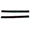 Black Bracelet - Butterfly embroidery